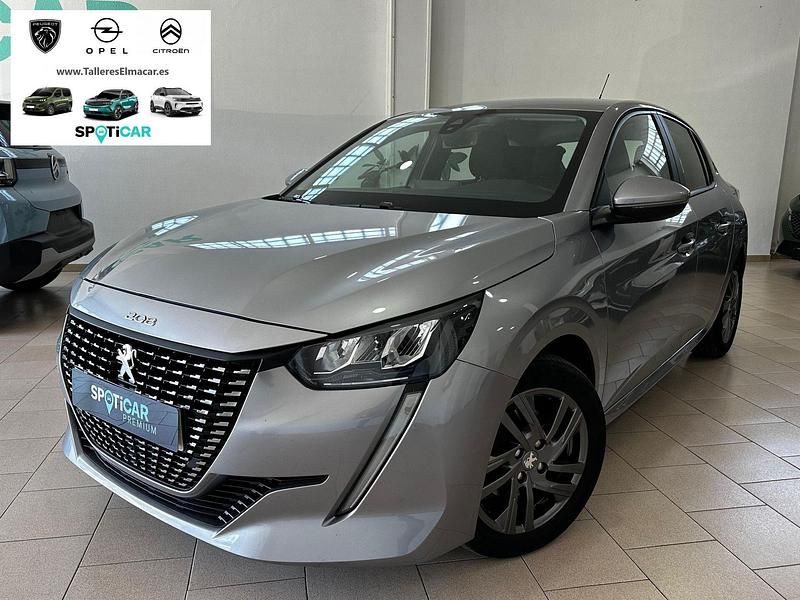 Gris Usado 2021 Peugeot 208 Active Utilitario | 12.500 € (Precio justo) - Imagen 1/4