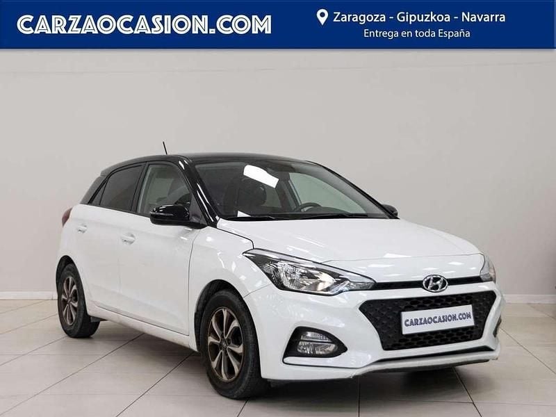 Blanco Usado 2020 Hyundai i20 Berlina | 12.500 € (Precio justo) - Imagen 1/4