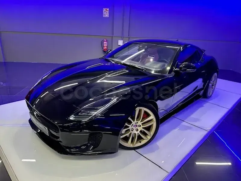 Usado Jaguar F-Type 340 CV (250 kW) 2018 Negro Coupe