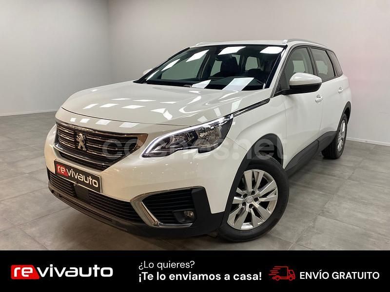 Blanco Usado 2019 Peugeot 5008 Active SUV | 18.490 € (Buen precio) - Imagen 1/4