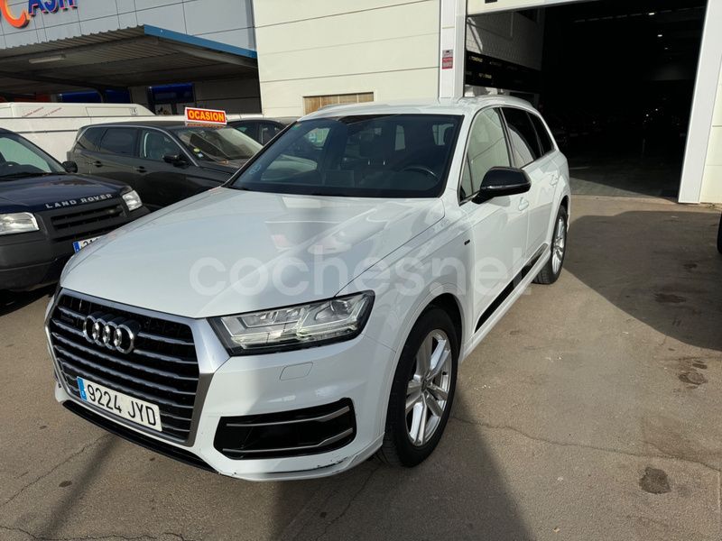 Blanco Usado 2017 Audi Q7 S-Line SUV | 32.990 € (Buen precio) - Imagen 1/4