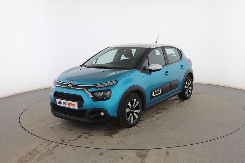 Azul Usado 2021 Citroën C3 Feel Berlina | 9299 € (Precio justo) - Imagen 1/3