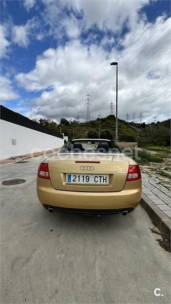 Usado Audi A4 Cabriolet 163 CV (119 kW) 2004 Amarillo Descapotable
