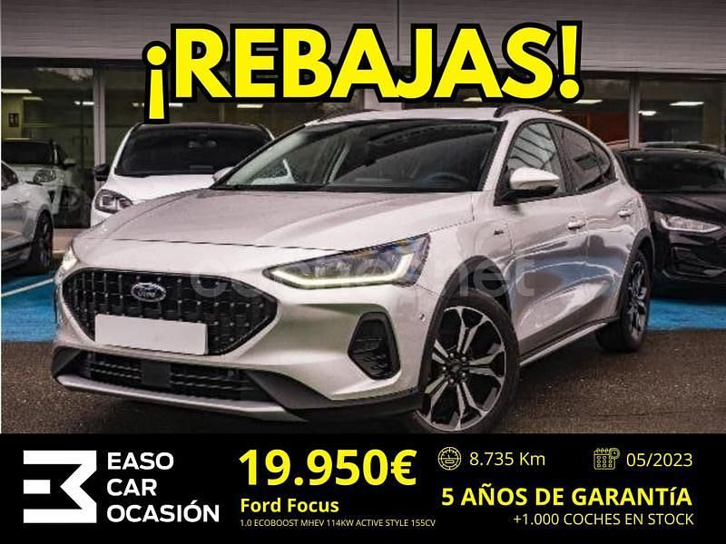 Gris / plata Usado 2023 Ford Focus Active Berlina | 23.990 € (Un poco caro) - Imagen 1/4