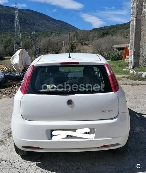 Usado Fiat Grande Punto Active 77 CV (56 kW) 2008 Blanco Utilitario