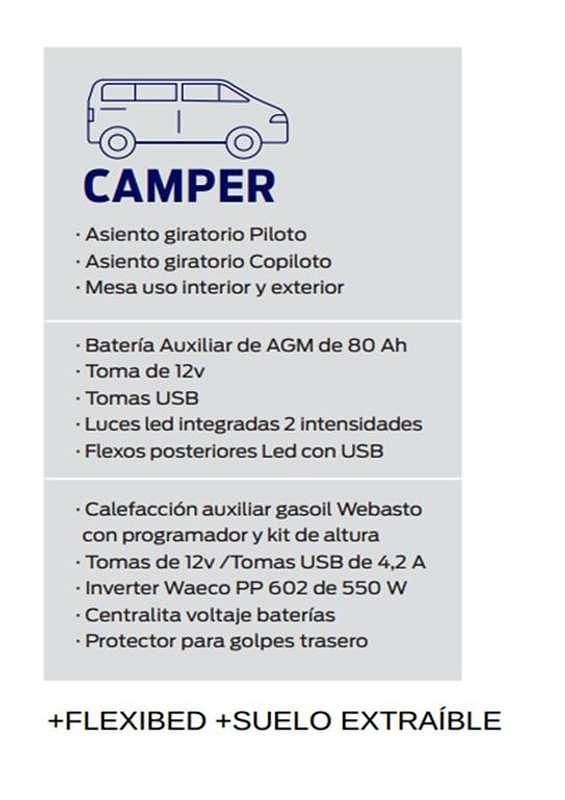 Nuevo Ford Transit Custom Limited 232 CV (170 kW) 2025 Familiar