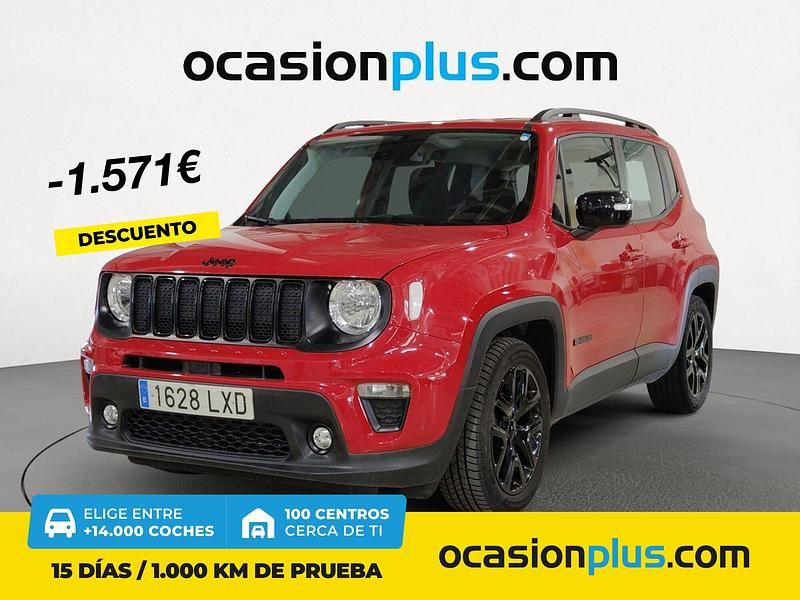 Rojo Usado 2022 Jeep Renegade Night Eagle SUV | 17.290 € (Precio justo) - Imagen 1/4