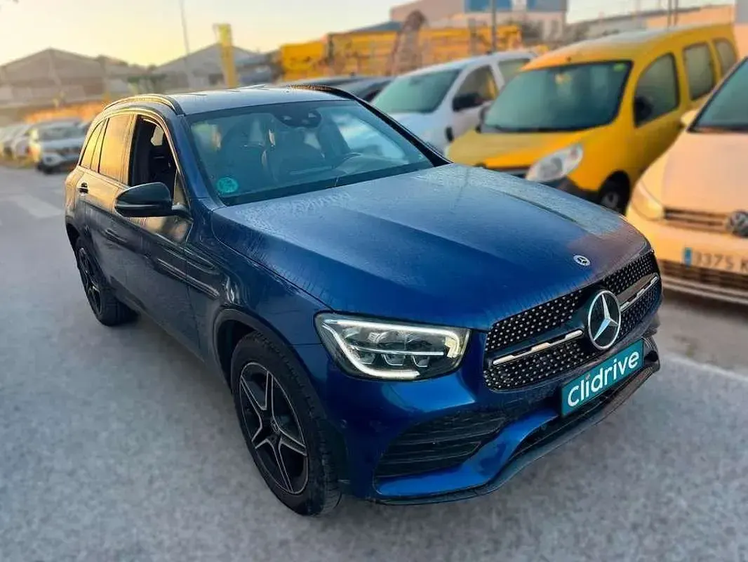 Occasion Mercedes GLC220 170 ch (125 kW) 2020 Bleue SUV