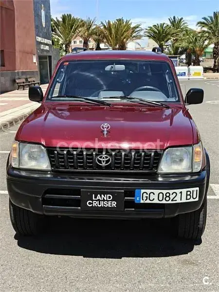 Usado Toyota Land Cruiser 125 CV (91 kW) 1999 Granate SUV