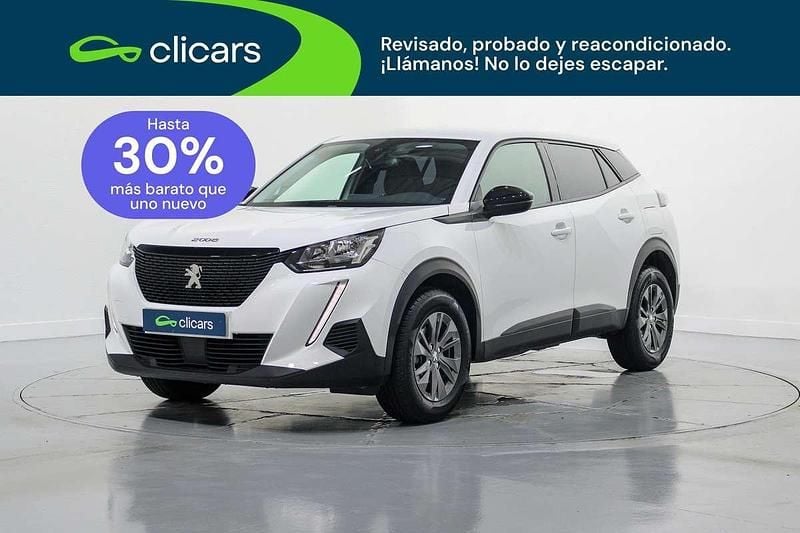 Usado Peugeot 2008 Active 110 CV (80 kW) 2022 Blanco SUV