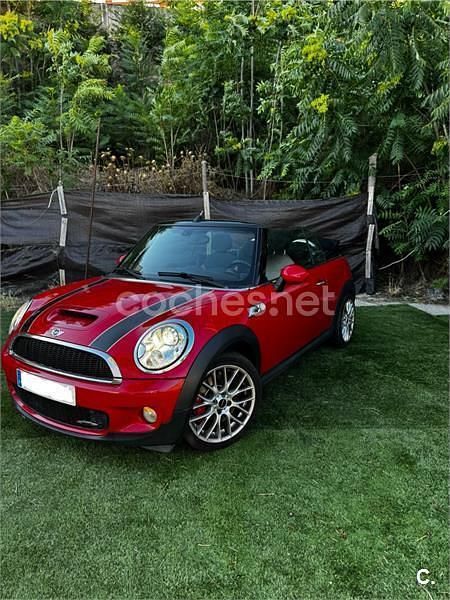 Rojo Usado 2010 Mini John Cooper Works Cabriolet Descapotable | 15.300 € - Imagen 1/4