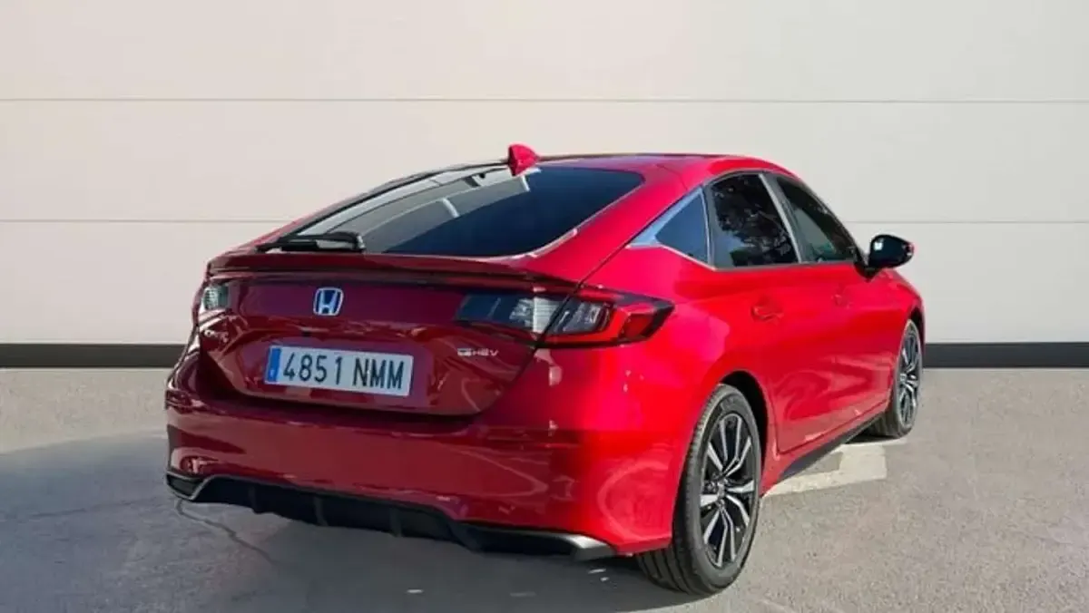 Nuevo Honda Civic Elegance 184 CV (135 kW) 2026 Rojo Berlina
