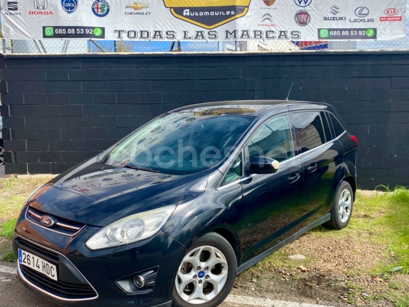 Azul Usado 2012 Ford C-MAX Trend Monovolumen | 5500 € (Precio justo) - Imagen 1/4