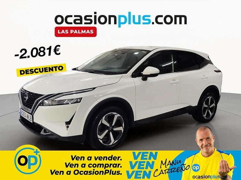 Usado Nissan Qashqai N-Connecta 140 CV (102 kW) 2023 Blanco SUV