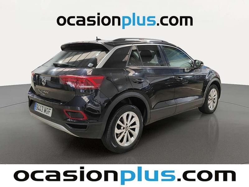 Usado VW T-Roc Life 150 CV (110 kW) 2023 Negro SUV