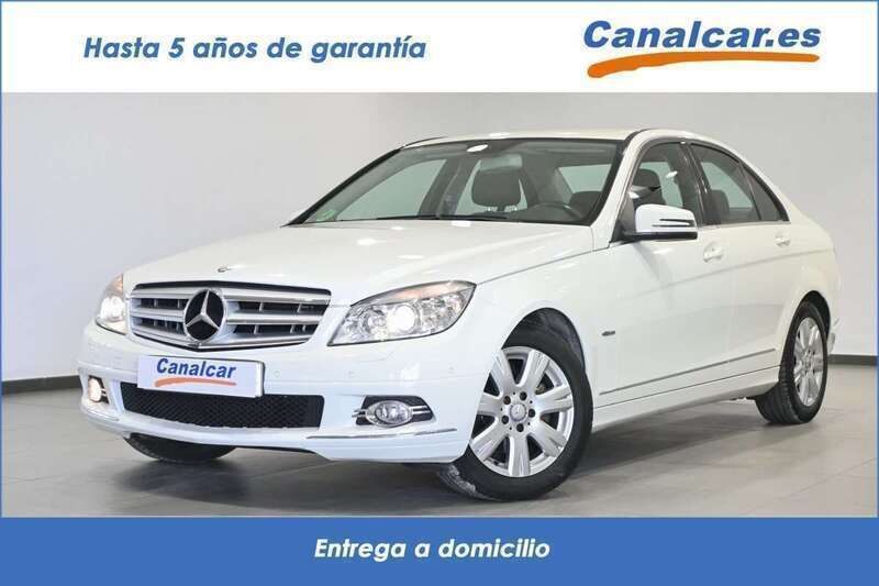 Blanco Usado 2009 Mercedes C180 Avantgarde Berlina | 7714 € (Precio justo) - Imagen 1/4