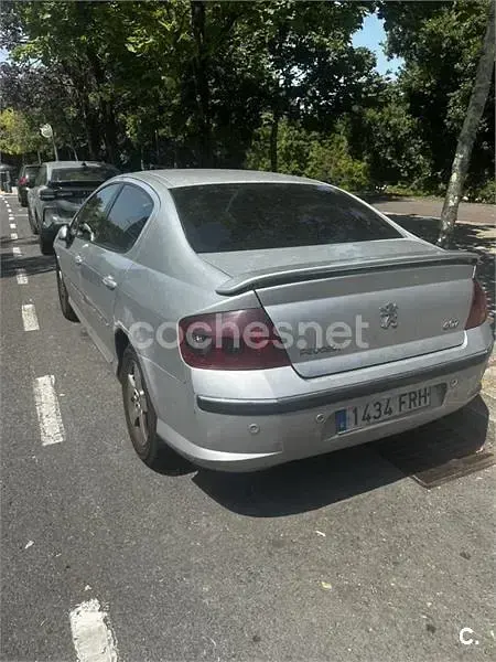 Usado Peugeot 407 136 CV (100 kW) 2007 Gris / plata Berlina