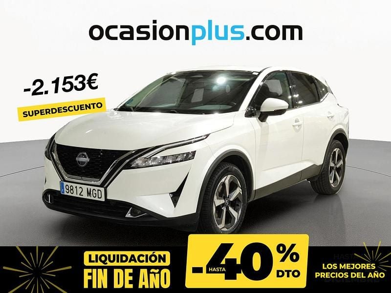 Blanco Usado 2023 Nissan Qashqai N-Connecta SUV | 23.690 € (Precio justo) - Imagen 1/4