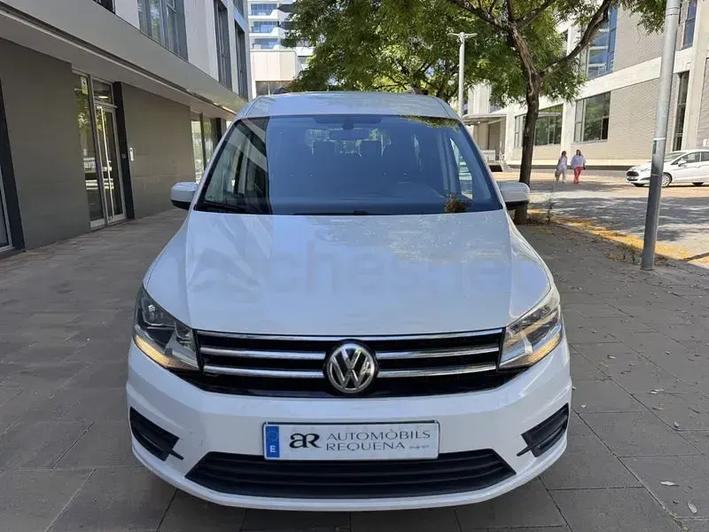 Usado VW Caddy Trendline 102 CV (75 kW) 2016 Blanco Monovolumen