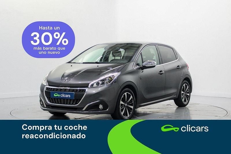 Gris Usado 2019 Peugeot 208 S Utilitario | 10.490 € (Buen precio) - Imagen 1/4