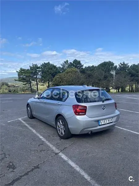 Usado BMW 116 Sport Line 136 CV (100 kW) 2011 Gris / plata Utilitario
