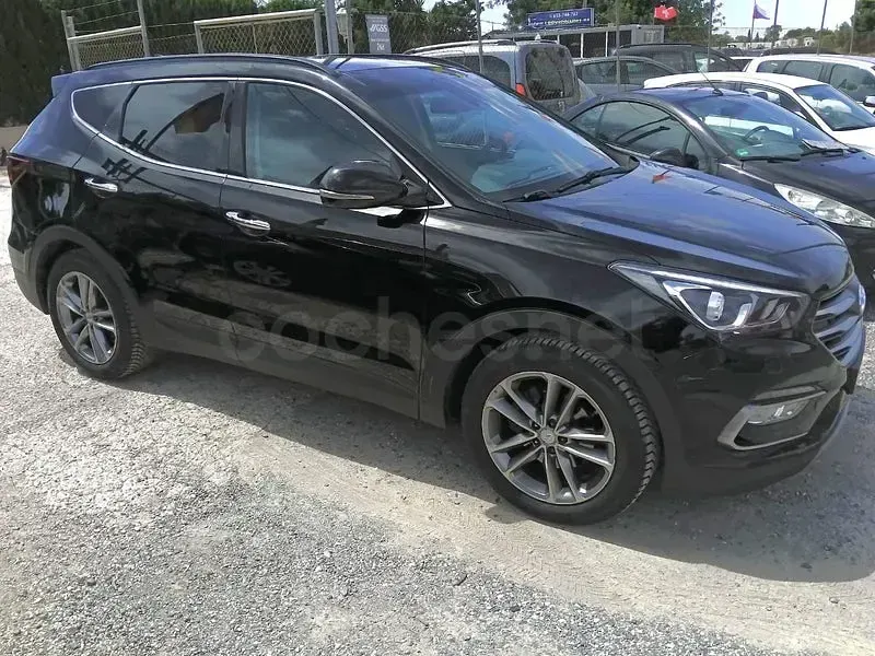 Usado Hyundai Santa Fe 200 CV (147 kW) 2017 Negro SUV