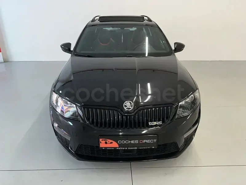 Usado Skoda Octavia RS 184 CV (135 kW) 2017 Negro Familiar
