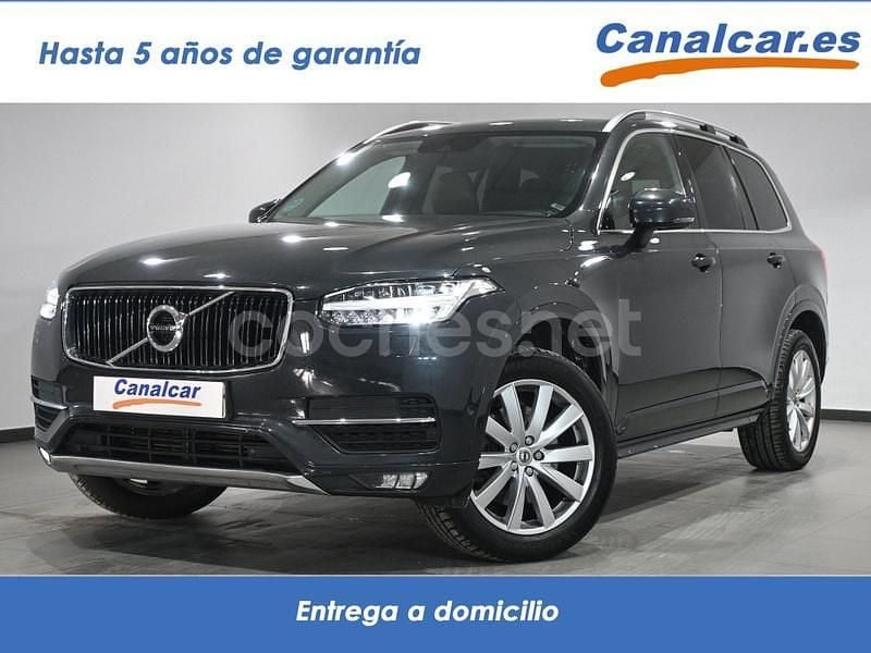Gris Usado 2018 Volvo XC90 Momentum SUV | 33.990 € (Precio justo) - Imagen 1/4