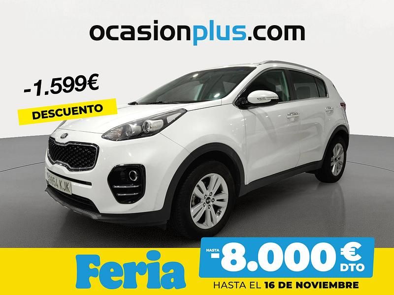 Blanco Usado 2018 Kia Sportage SUV | 17.590 € (Un poco caro) - Imagen 1/4