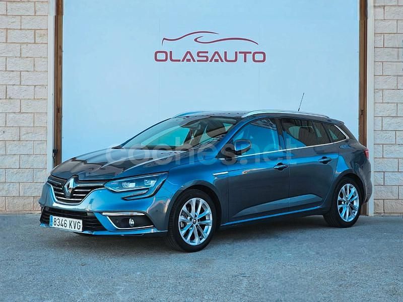 Gris / plata Usado 2019 Renault Mégane GrandTour LIMITED Familiar | 11.999 € (Precio justo) - Imagen 1/4
