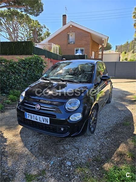 Usado Fiat 500 Sport 70 CV (51 kW) 2022 Negro Berlina