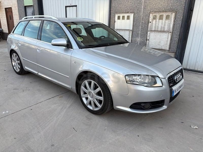 Usado Audi A4 140 CV (102 kW) 2008 Gris / plata Familiar