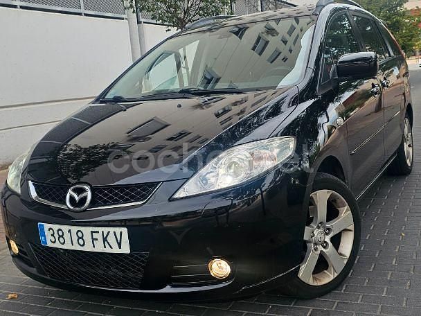 Negro Usado 2007 Mazda 5 Sportive Monovolumen | 6800 € (Un poco caro) - Imagen 1/4
