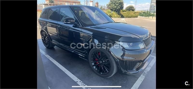 Negro Usado 2017 Land Rover Range Rover Sport SVR SUV | 59.999 € - Imagen 1/4