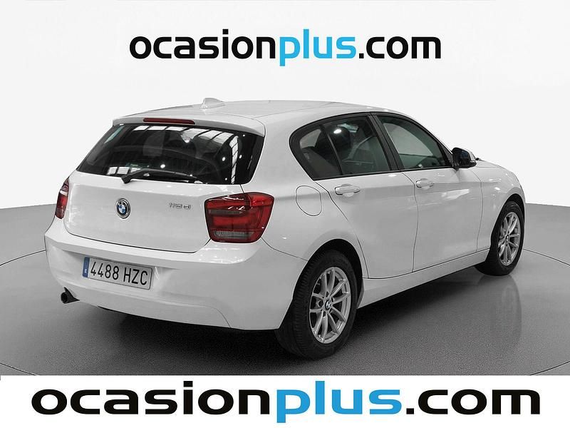 Usado BMW 116 116 CV (85 kW) 2014 Blanco Utilitario