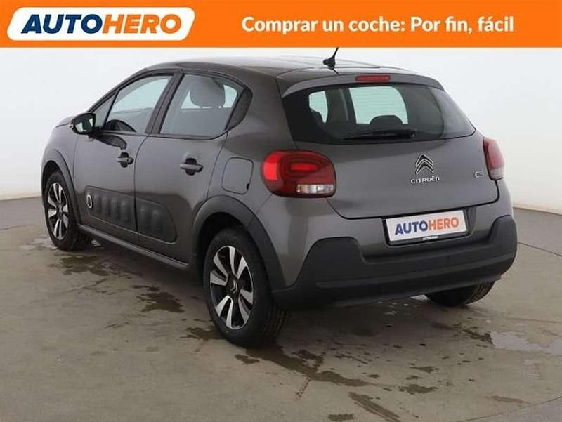 Usado Citroën C3 Feel 82 CV (60 kW) 2018 Gris Utilitario