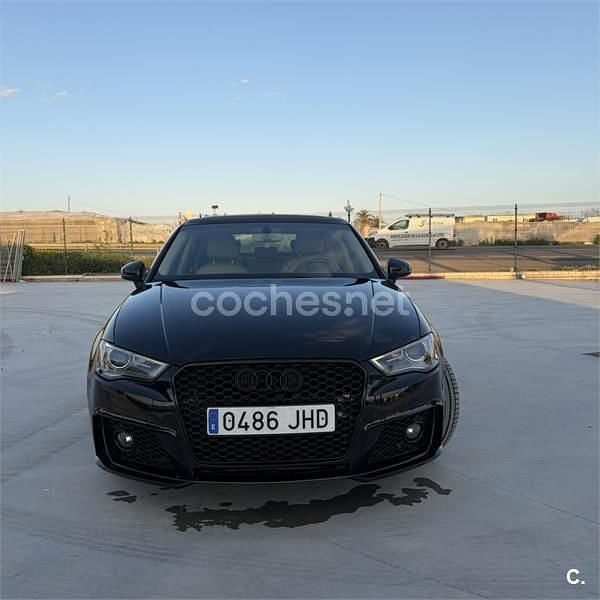 Usado Audi A3 S-Line 110 CV (80 kW) 2015 Negro Berlina