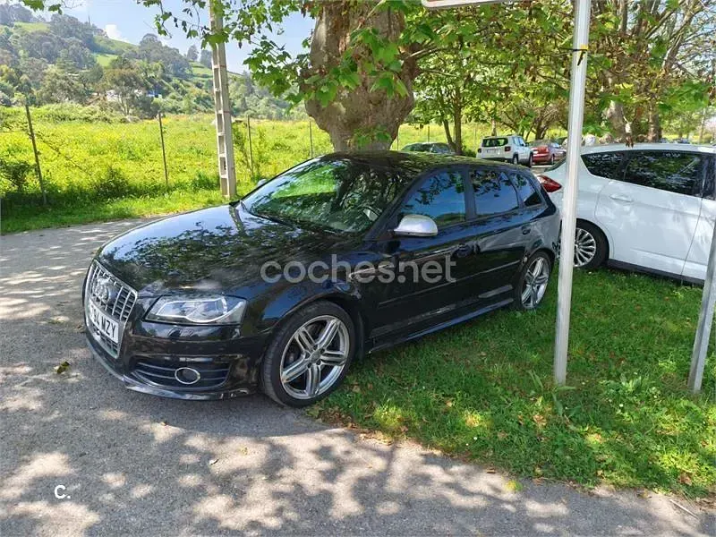 Usado Audi S3 265 CV (194 kW) 2009 Negro Utilitario