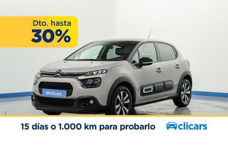 Gris Usado 2024 Citroën C3 PureTech Utilitario | 11.790 € (Super precio) - Imagen 1/4