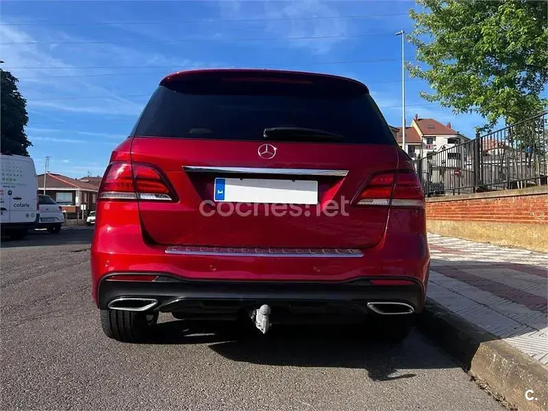 Usado Mercedes GLE350 258 CV (189 kW) 2018 Granate SUV