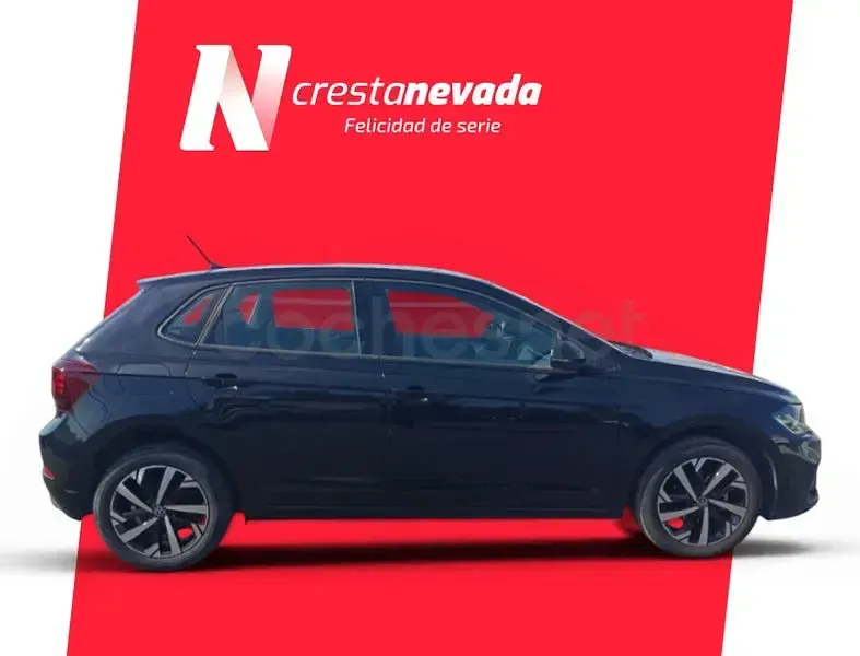 Usado VW Polo Life 95 CV (69 kW) 2022 Negro Utilitario