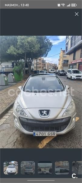 Usado Peugeot 308 Premium 112 CV (82 kW) 2009 Gris / plata Berlina