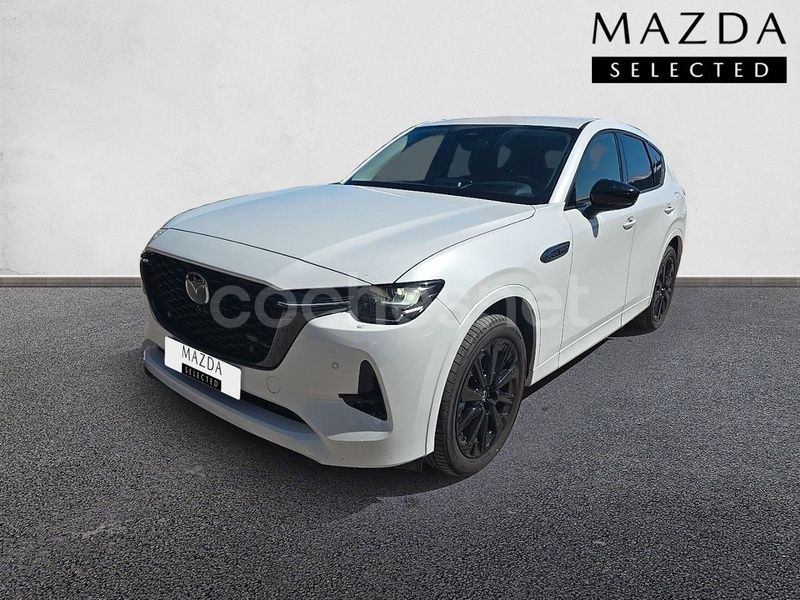 Blanco Usado 2024 Mazda CX-60 Homura-Line SUV | 46.500 € (Precio justo) - Imagen 1/4