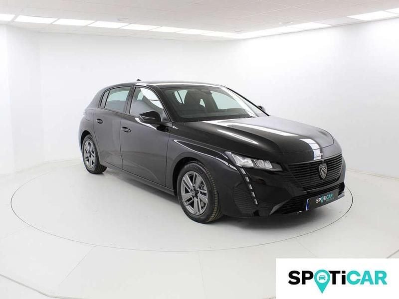 Usado Peugeot 308 Active 131 CV (96 kW) 2022 Negro Utilitario