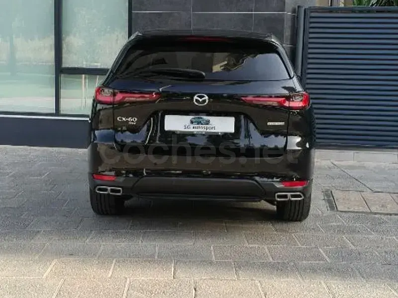 Usado Mazda CX-60 Exclusive-Line 327 CV (240 kW) 2023 Negro SUV