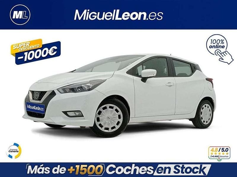 Blanco Usado 2023 Nissan Micra Acenta Utilitario | 11.985 € (Precio justo) - Imagen 1/3