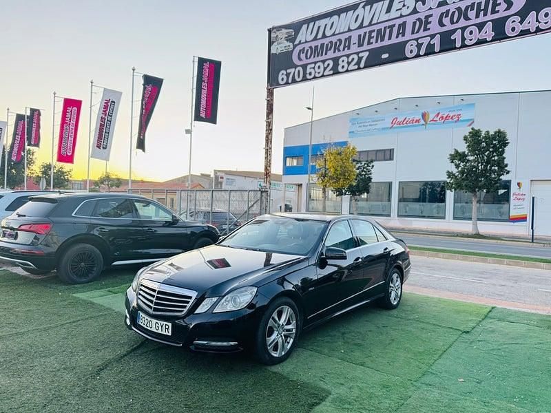 Usado Mercedes E350 Avantgarde 265 CV (194 kW) 2010 Negro Berlina