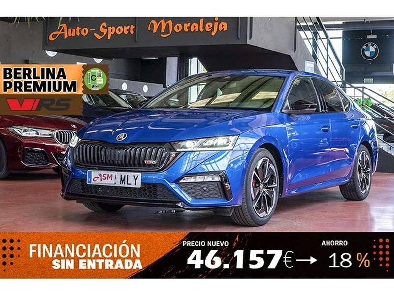Usado Skoda Octavia RS 245 CV (180 kW) 2023 Azul Utilitario