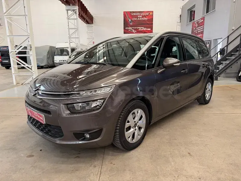 Usado Citroën Grand C4 Picasso Feel 120 CV (88 kW) 2016 Gris / plata Monovolumen