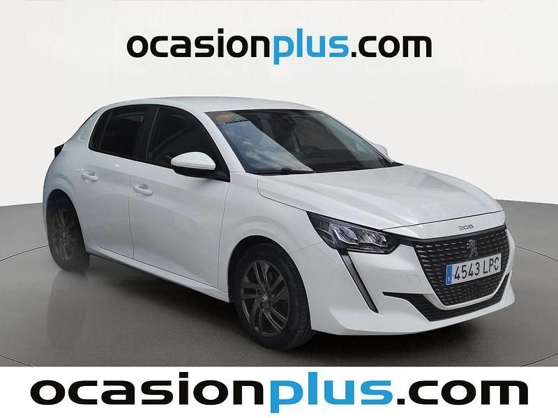 Usado Peugeot 208 Active 100 CV (73 kW) 2021 Blanco Utilitario